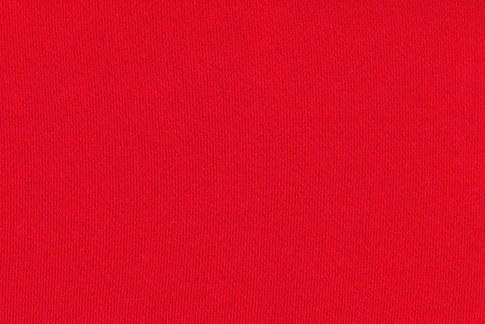 赤いスウェット生地のテクスチャ（布 テクスチャの背景フリー画像）
