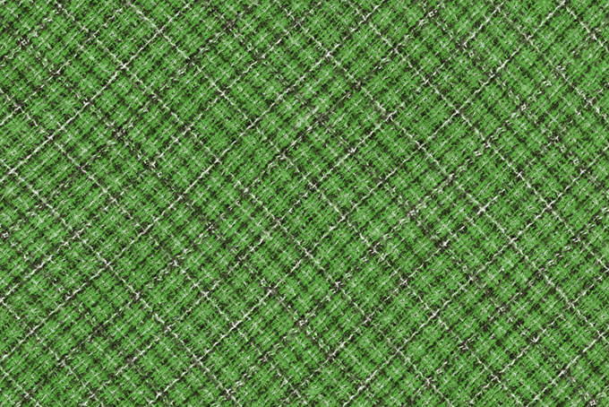 緑のチェック模様の布テクスチャ（背景 おしゃれの背景フリー画像）