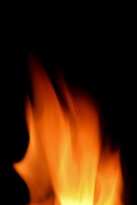 火 テクスチャ（炎 写真の背景フリー画像）