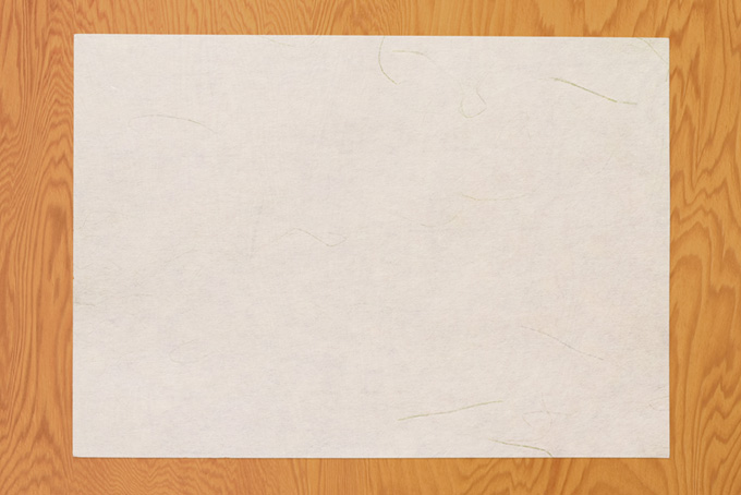 白い和紙と木の板（額縁 おしゃれの背景フリー画像）
