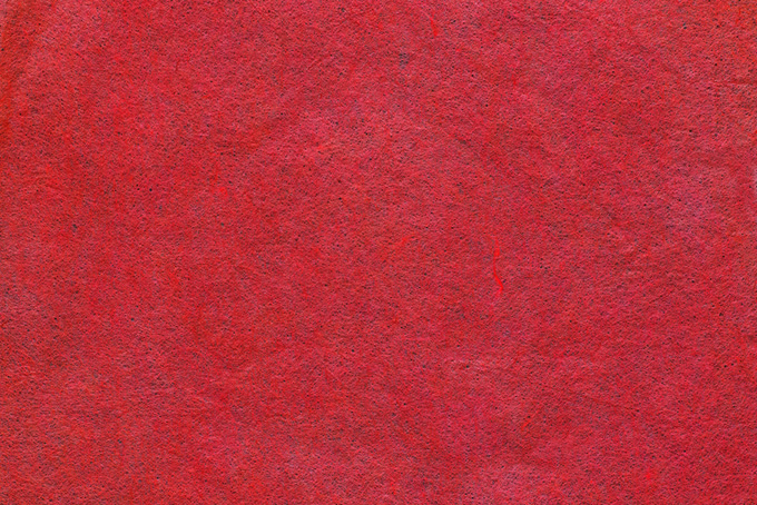 濃染め紅の八塩色の和紙（和紙 赤色の背景フリー画像）