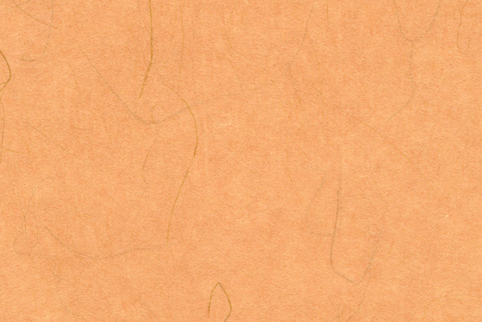 温かみのある照柿色の和紙（和紙 パステルの背景フリー画像）
