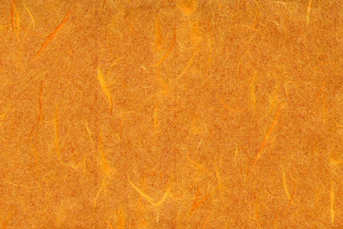 夕焼けの様なオレンジ色の雲竜和紙（和紙 茶系の背景フリー画像）