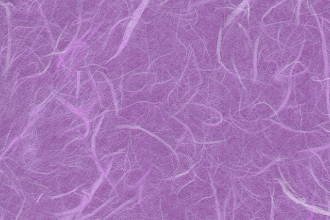 雲竜模様を鏤めた紫色の和紙のテクスチャ画像（和紙 紫色の背景フリー画像）
