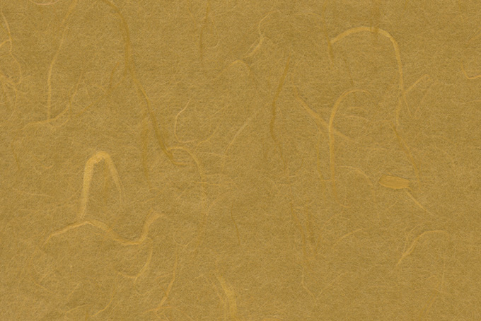 雲竜柄の枯淡な黄土色和紙（和紙 茶系の背景フリー画像）
