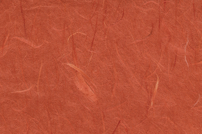 雲竜柄の煉瓦色和紙（オレンジ 和紙 背景）