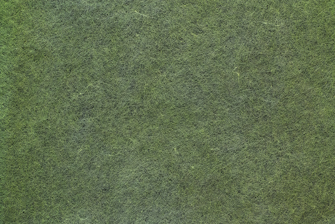 斑のある芝生の様な草色和紙（和紙 無地の背景フリー画像）