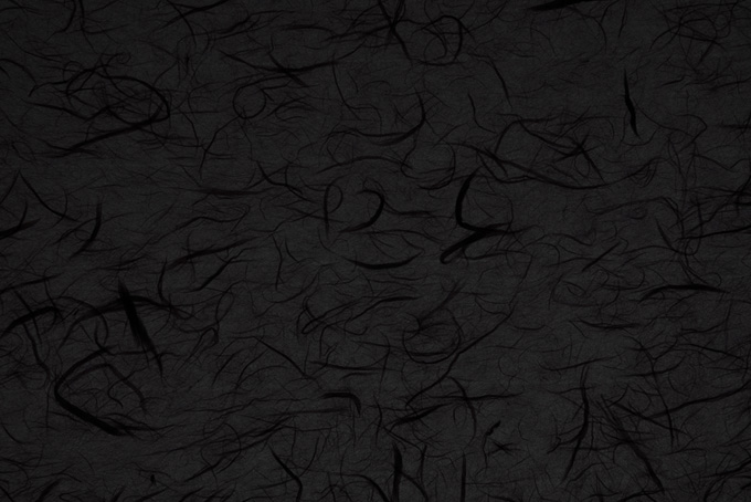 濃い消炭色の雲竜和紙（黒 和紙の背景フリー画像）