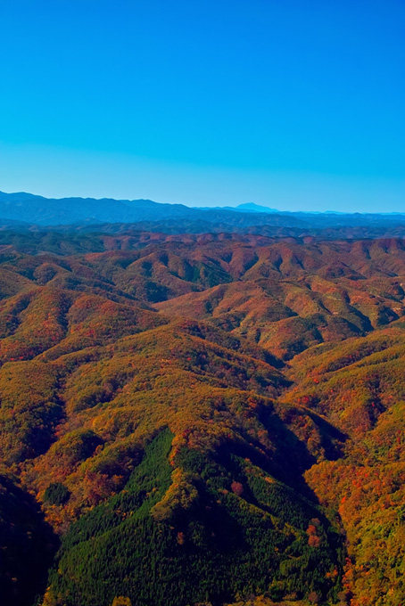 山と空