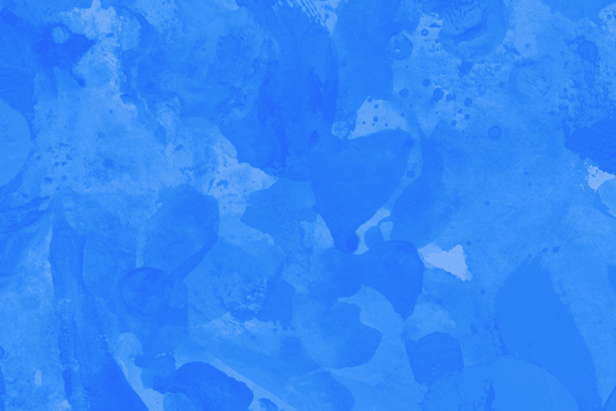 綺麗な手描きの青色ペイント壁紙（ペイント 青の背景フリー画像）