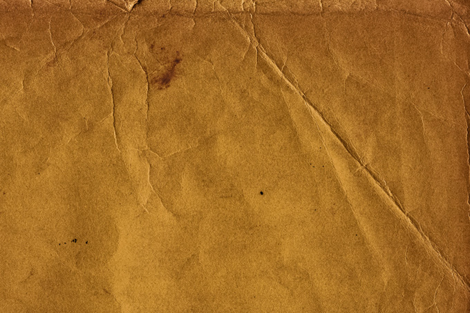 折れ目の跡とシワがある紙（紙 写真の背景フリー画像）