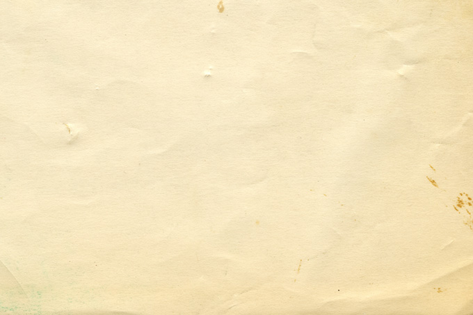 古く汚れたセピア色の紙の画像（紙 テクスチャの背景フリー画像）