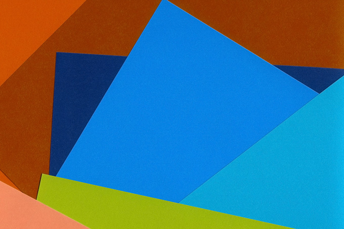 青と茶と緑のカラフルな壁紙（カラフル 素材 フリーの背景フリー画像）