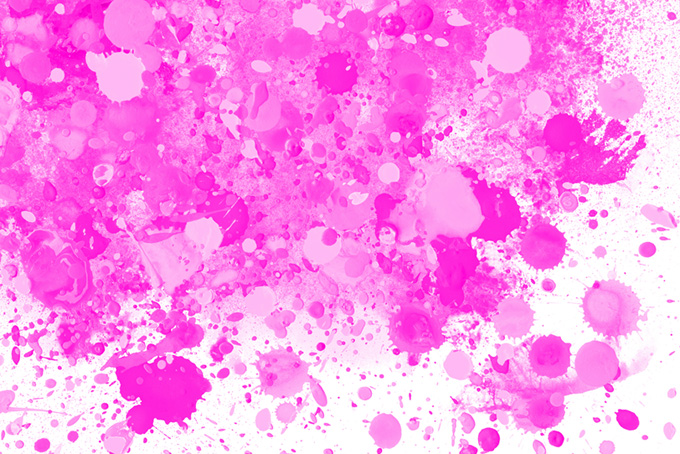 おしゃれなピンク色のスプラッシュ素材（背景 画像 スプラッシュの背景フリー画像）