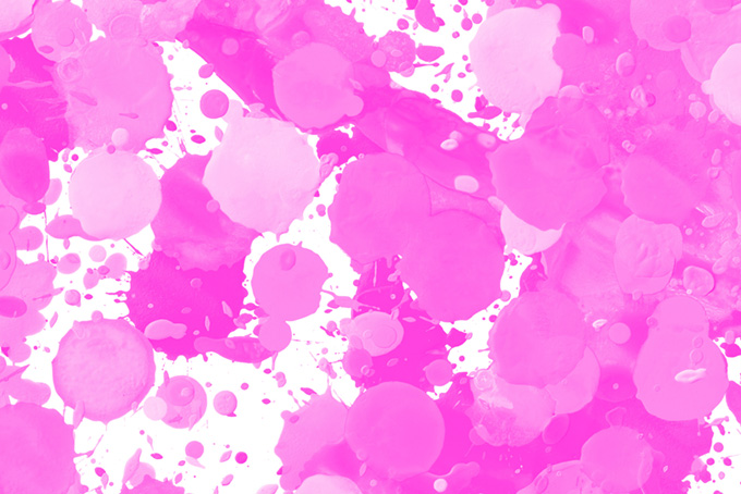 ピンク色のスプラッシュのカワイイ素材（スプラッシュ ピンクの背景フリー画像）