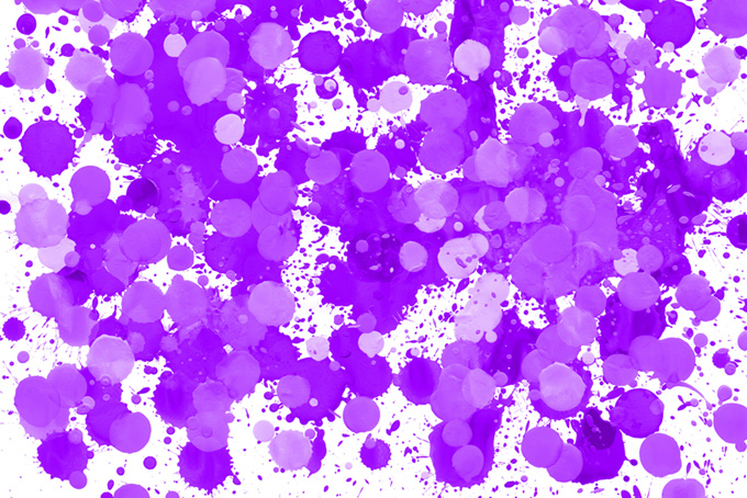 紫のカラースプラッシュでオシャレな壁紙（スプラッシュ 紫の背景フリー画像）