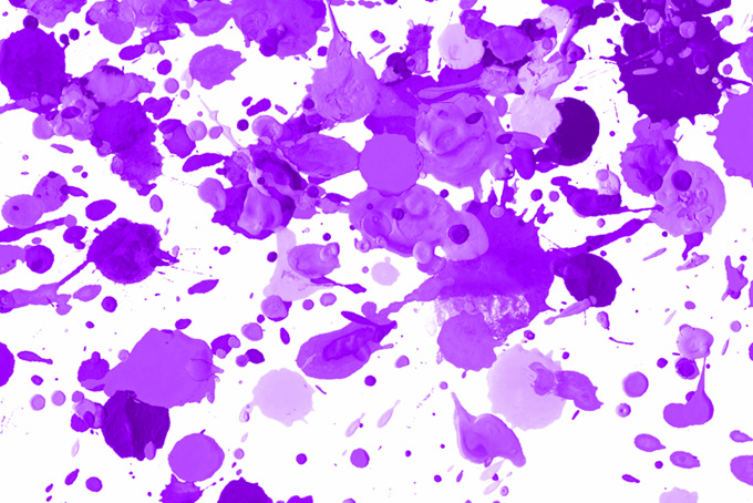 紫色のスプラッシュがきれいな背景素材（スプラッシュ 紫の背景フリー画像）