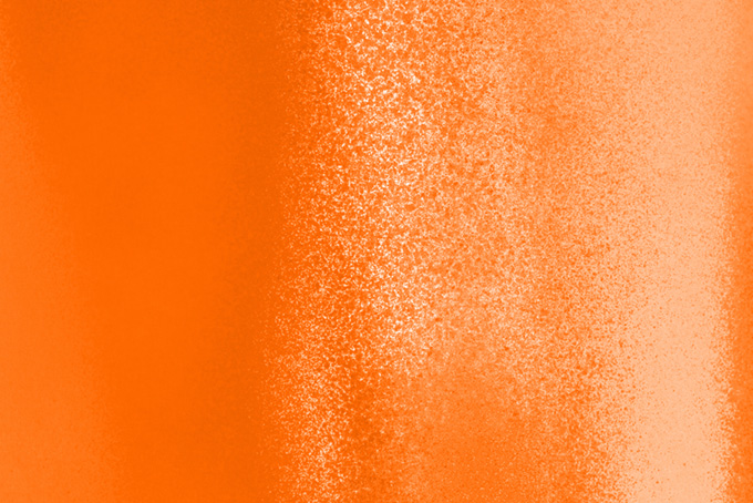 オレンジのグラデーションの綺麗な画像（スプレー オレンジ 写真の背景フリー画像）