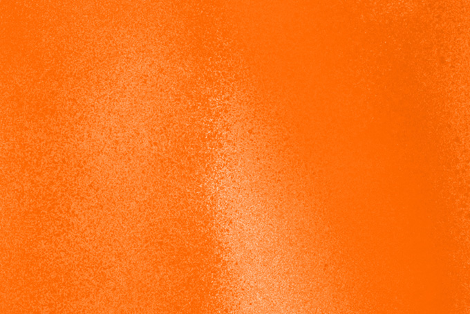 オレンジ色のスプレーのカワイイ素材（スプレー オレンジの背景フリー画像）