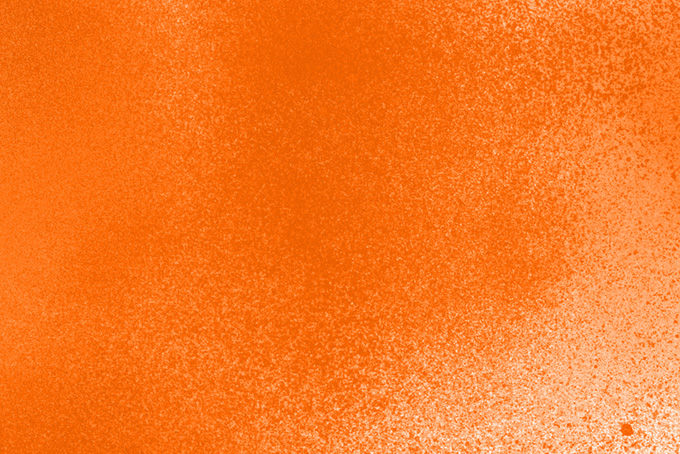 オレンジスプレーのおしゃれな素材（スプレー オレンジの背景フリー画像）