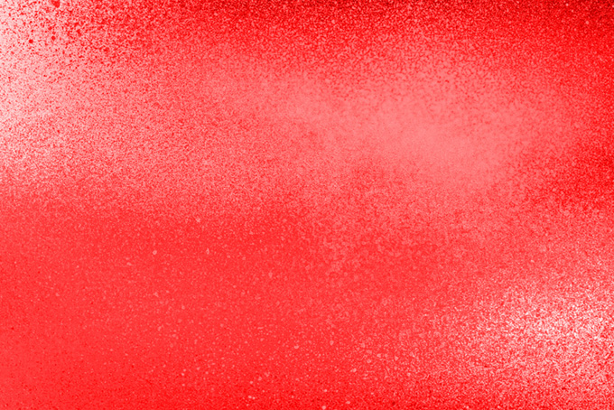 テクスチャ赤のスプレー写真素材（スプレー 赤の背景フリー画像）