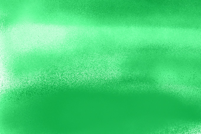 綺麗なグラデーションの緑色壁紙（スプレー 緑 画像の背景フリー画像）