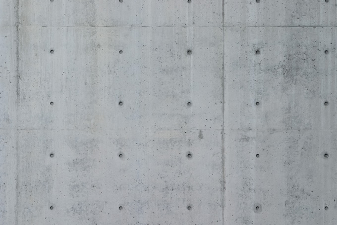 トンネルのコンクリート壁（コンクリート おしゃれ 素材の背景フリー画像）