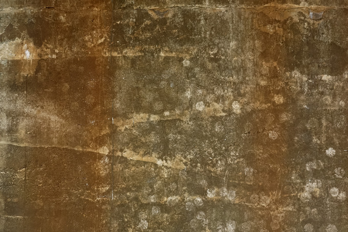 汚れたコンクリート壁のテクスチャ（コンクリート 壁 素材のフリー背景）