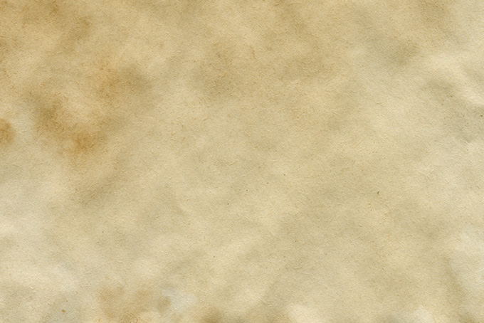 茶色いシミのついた紙（背景 ペーパー 画像の背景フリー画像）