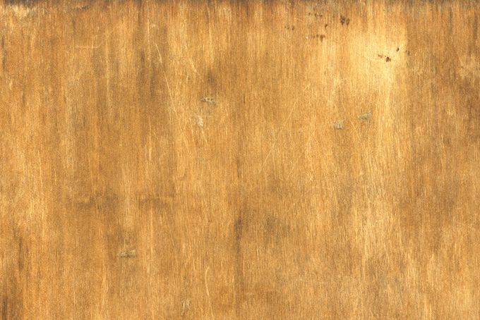 汚れや傷のある古い木板（テクスチャ 壁紙の背景フリー画像）