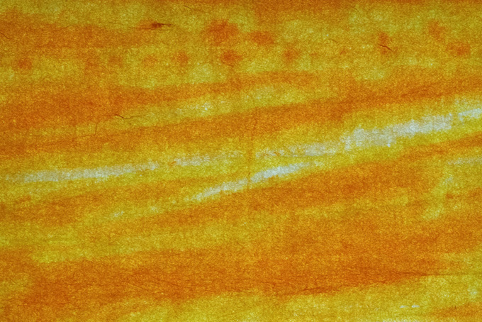 夕焼け雲の様な和紙（テクスチャ 素材の背景フリー画像）