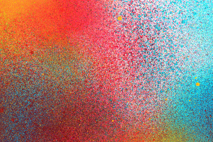 赤と水色のおしゃれなグラデーション壁紙（グラデーション 壁紙の背景フリー画像）