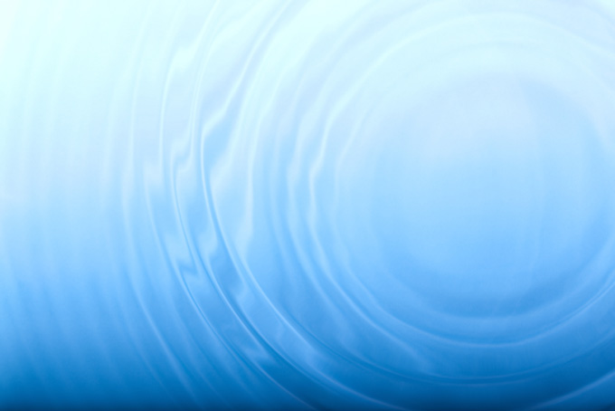 幾層にも広がる水の波紋の素材（背景 水 画像の背景フリー画像）