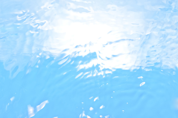 輝く綺麗な水のテクスチャ（水 背景のフリー画像）