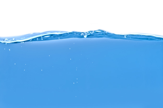 青い水の背景（水 テクスチャの背景フリー画像）