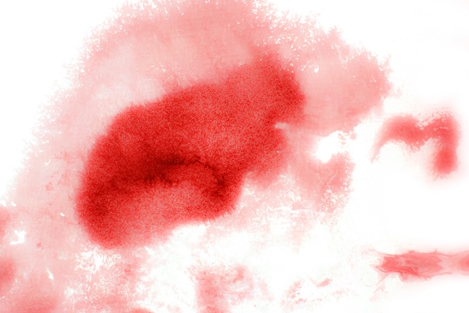 水彩 質感 背景 赤色 レッド 濃淡 半透明 滲み テクスチャ タッチ シンプル （水彩 綺麗の背景フリー画像）