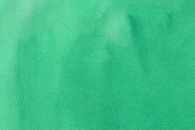 塗り斑のあるコバルトグリーンの水彩（背景 画像 グラデーションの背景フリー画像）