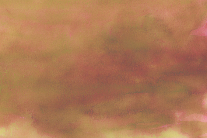 茶色と薄いピンクがにじむ水彩素材（水彩 テクスチャの背景フリー画像）