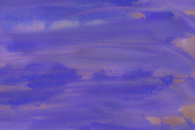 紫と茶色が薄く滲む紙のテクスチャ（水彩 おしゃれの背景フリー画像）