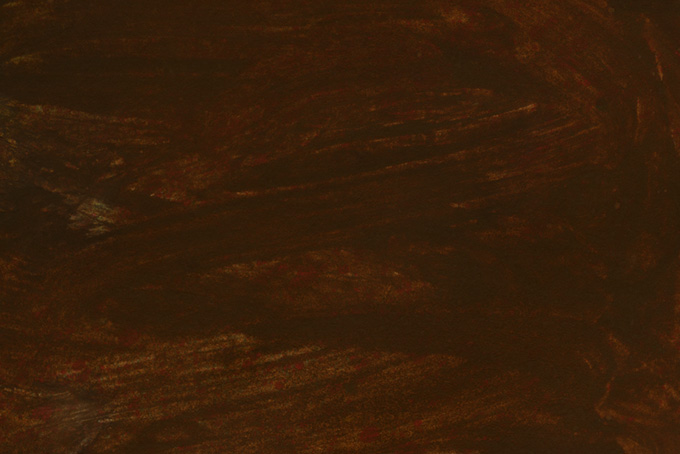 荒々しい焦茶色の筆塗りのシンプルな背景（水彩 抽象の背景フリー画像）