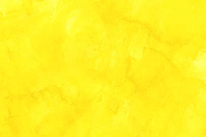 かわいい黄色の水彩画像（水彩 黄色の背景フリー画像）