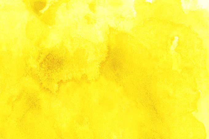 黄色の水彩のテクスチャ壁紙（水彩 黄色の背景フリー画像）