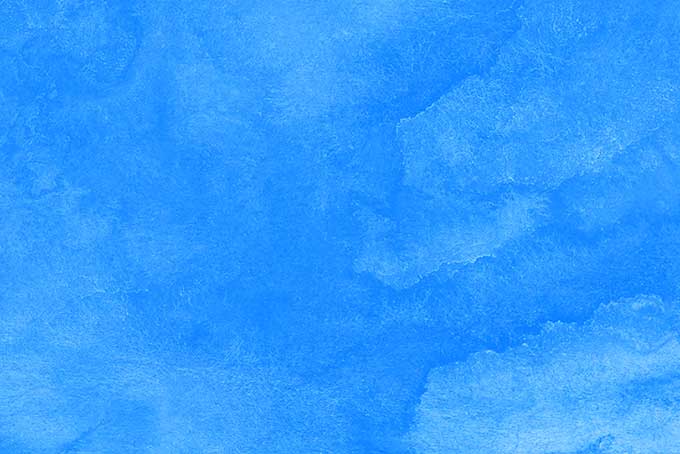 水彩青色のシンプル壁紙（水彩 青の背景フリー画像）