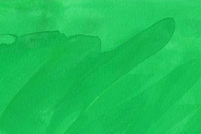 緑の水彩でシンプルな画像（水彩 緑の背景フリー画像）