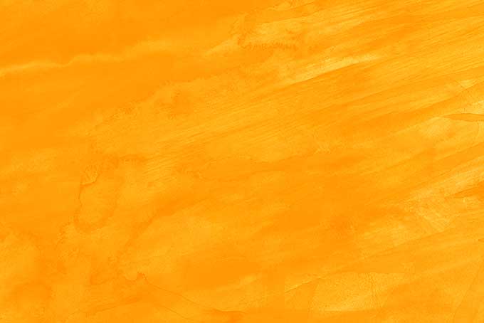 テクスチャ オレンジ色の水彩素材（水彩 オレンジの背景フリー画像）