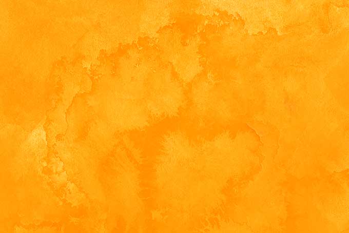 水彩オレンジのグラデーション壁紙（水彩 オレンジの背景フリー画像）