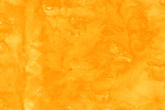 水彩オレンジの綺麗な画像（水彩 オレンジの背景フリー画像）