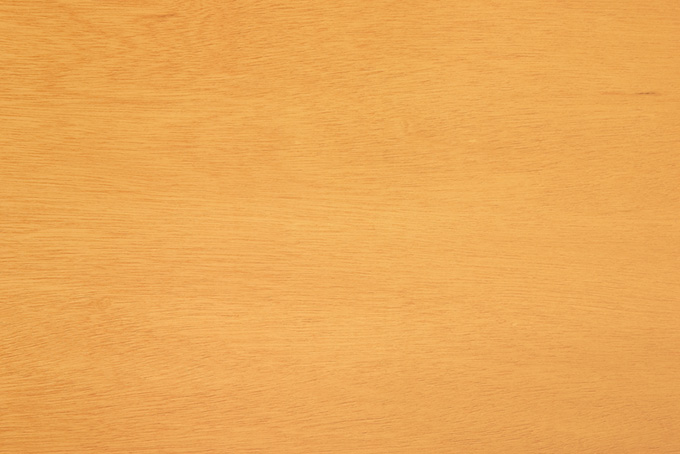浅い木目が残る黄色い木板（板 素材の背景フリー画像）